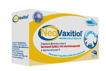 NEOVAXITIOL 10 STICK OROSOLUBILI DA 1,5 G - FarmaLucia