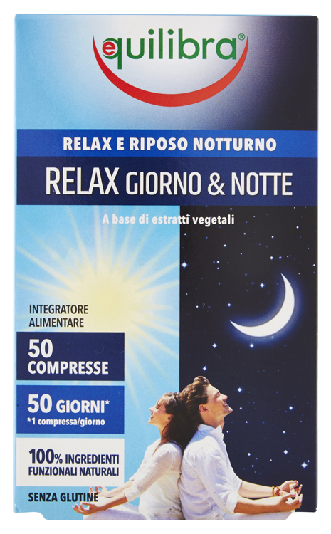 RELAX GIORNO & NOTTE 50 COMPRESSE - FarmaLucia