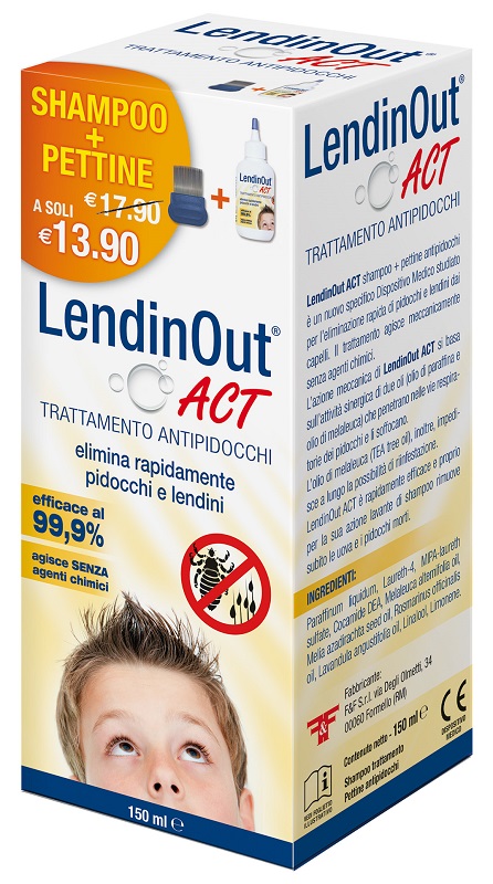 LENDINOUT ACT ANTIPIDOCCHI 150 ML - FarmaLucia