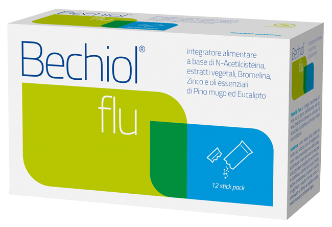 BECHIOL FLU 12 BUSTINE STICK PACK - FarmaLucia