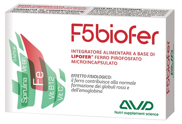 F5 BIOFER 30 CAPSULE BLISTER 14,8 G - FarmaLucia