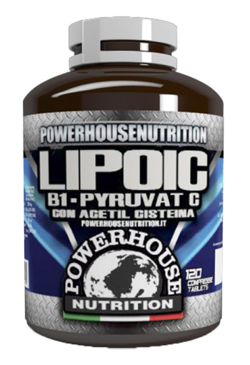 LIPOIC B1-PYRUVAT CON ACETIL CISTEINA 120 COMPRESSE - FarmaLucia
