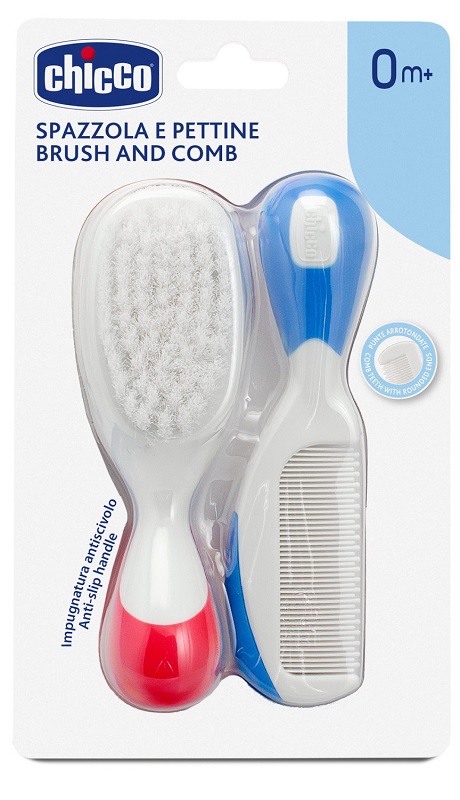 CHICCO SPAZZOLA + PETTINE NYLON - FarmaLucia