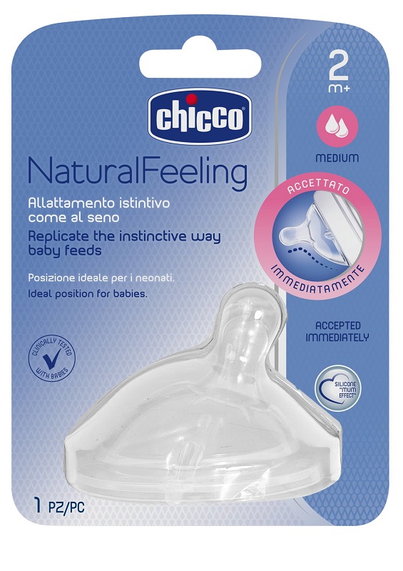 CHICCO TETTARELLA STEPUP NEW 2M+ FLUSSO MEDIO - FarmaLucia