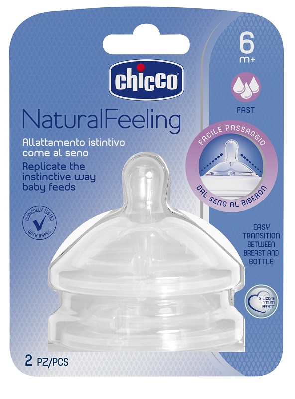 CHICCO TETTARELLA STEPUP NEW 6M+ FLUSSO VELOCE - FarmaLucia