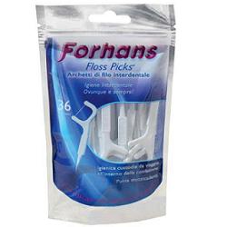 FORHANS ARCHETTI INTERDENTALI FLOSS PICKS 36PZ - FarmaLucia