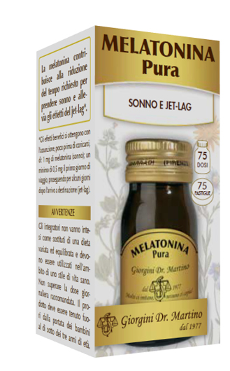 MELATONINA PURA 75 PASTIGLIE - FarmaLucia