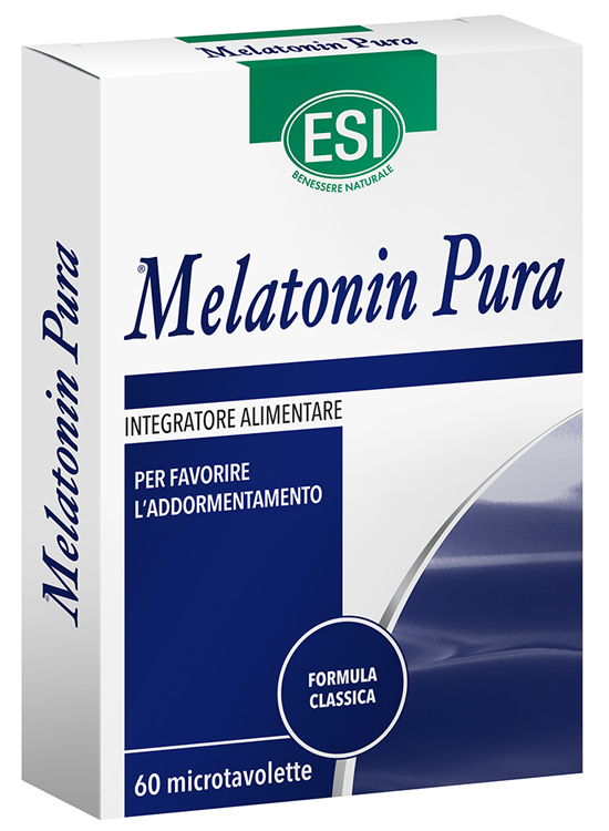 ESI MELATONIN PURA 60 MICROTAVOLETTE - FarmaLucia