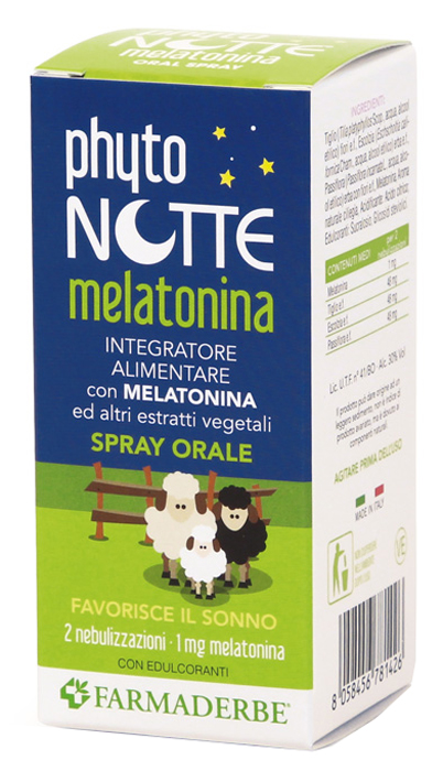 PHYTO NOTTE MELATONINA SPRAY ORALE 30 ML - FarmaLucia