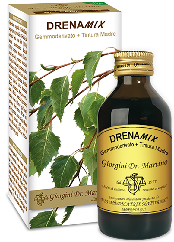 DRENAMIX GEMMODERIVATO + TINTURA MADRE SENZA ALCOOL 100 ML - FarmaLucia