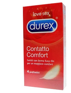 PROFILATTICO DUREX CONTATTO COMFORT 4 PEZZI - FarmaLucia