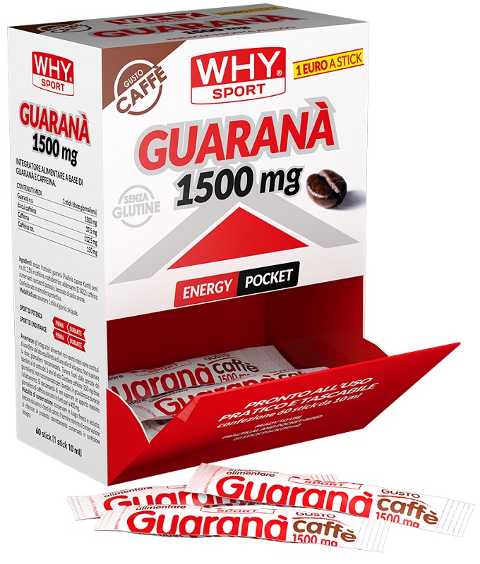 WHY GUARANA' 1500MG 1 BARRETTA STICK 10 ML - FarmaLucia