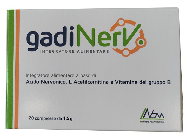 GADINERV 20 COMPRESSE - FarmaLucia