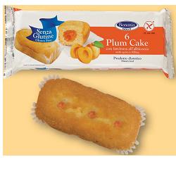 BONONIA PLUMCAKE ALBICOCCA SENZA GLUTINE 6 X 45 G - FarmaLucia