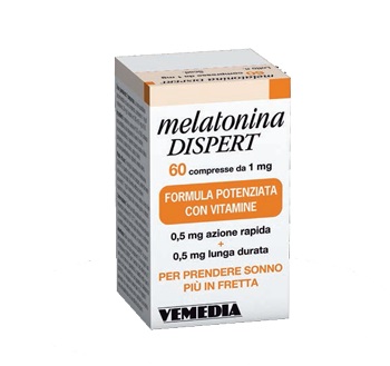 MELATONINA DISPERT 1MG DI MELATONINA 60 COMPRESSE - FarmaLucia