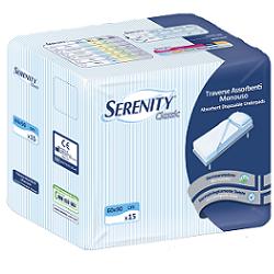 TRAVERSA SALVAMATERASSO PER INCONTINENZA SERENITY CLASSIC ALOE 60X90CM 15 PEZZI FARMABILITY - FarmaLucia