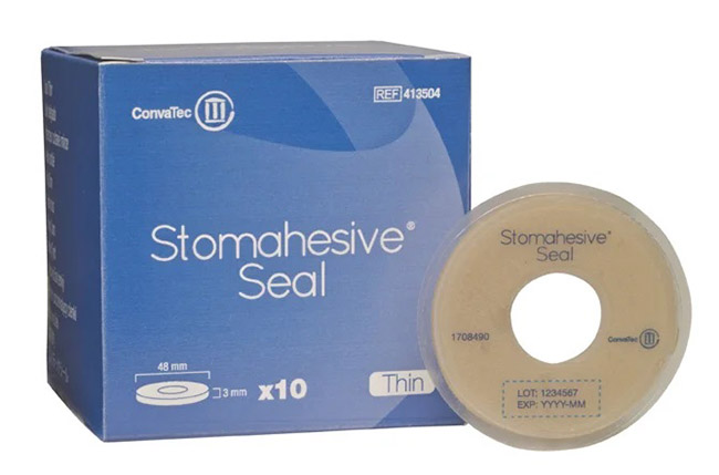 ANELLO STOMIA STOMAHESIVE SEAL FORO APERTURA 18MM DIAMETRO 48MM 10 PEZZI - FarmaLucia