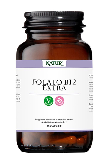 FOLATO B12 EXTRA 30 CAPSULE - FarmaLucia