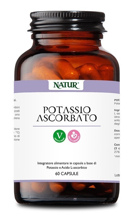 POTASSIO ASCORBATO 60 CAPSULE - FarmaLucia