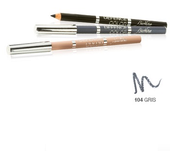 DEFENCE COLOR BIONIKE MATITA OCCHI KOHL & KAJAL 104 GRIS - FarmaLucia
