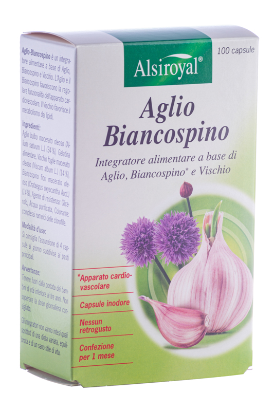 AGLIO BIANCOSPINO 100 CAPSULE - FarmaLucia