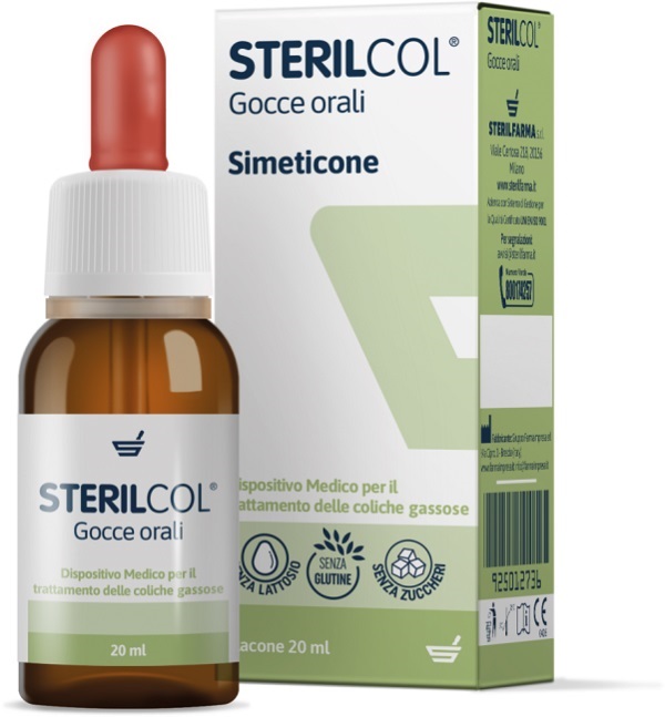 STERILCOL GOCCE ORALI SOSPENSIONE GASTROFUNZIONALE FLACONCINO 20 ML - FarmaLucia