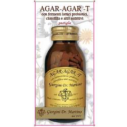 AGAR AGAR T CON FERMENTI LATTICI E CLOROFILLA 180 PASTIGLIE - FarmaLucia