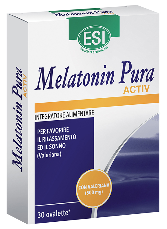 ESI MELATONIN PURA ACTIV 30 OVALETTE - FarmaLucia