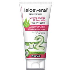 ALOEVERA2 CREMA D'ALOE UNIVERSALE VISO MANI E CORPO 75 ML - FarmaLucia