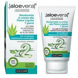 ALOEVERA2 DEODORANTE IN CREMA ALLA PIETRA LIQUIDA 7 GIORNI - FarmaLucia