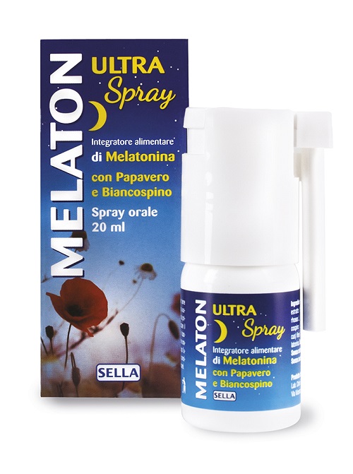 MELATON ULTRA SPRAY ORALE 20 ML - FarmaLucia