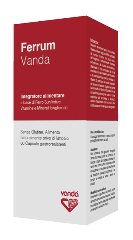 FERRUM VANDA 60 CAPSULE - FarmaLucia