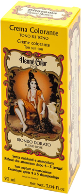HENNE NUANCE BIONDO DORATO CREMA HENNE COLOR CREMA COLORANTE PRONTA ALL'USO - FarmaLucia