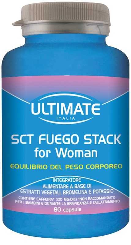 ULTIMATE SCT FUEGO STACK FOR WOMAN 80 CAPSULE - FarmaLucia