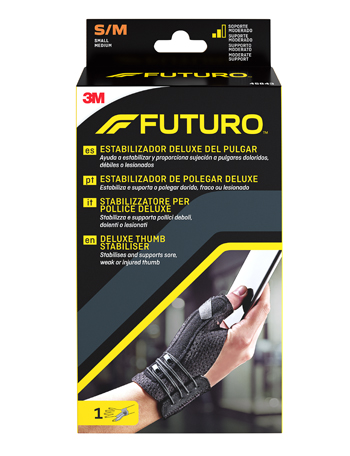 STABILIZZATORE PER POLLICE FUTURO NERO LARGE/EXTRA LARGE 1 PEZZO - FarmaLucia