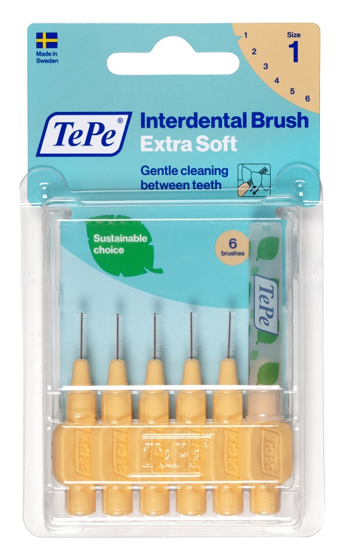 TEPE SCOVOLINO XSOFT ARANCIONE 0,45 MM 6 PEZZI - FarmaLucia