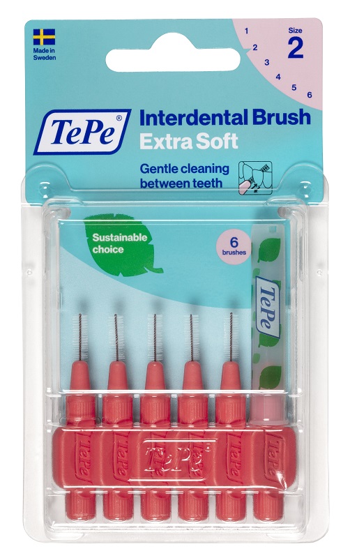TEPE SCOVOLINO XSOFT ROSSO 0,5MM 6 PEZZI - FarmaLucia