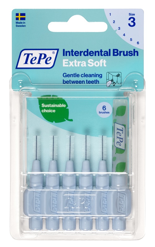TEPE SCOVOLINO XSOFT BLU 0,6 MM 6 PEZZI - FarmaLucia