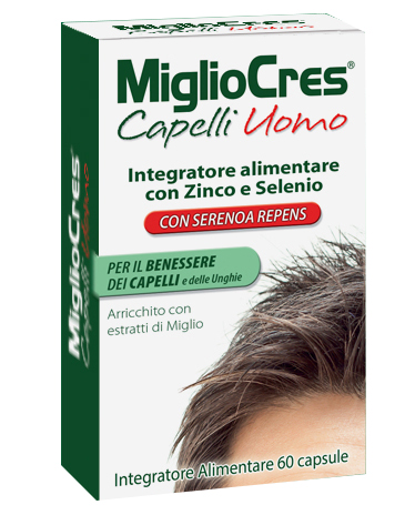 MIGLIOCRES UOMO 60 CAPSULE - FarmaLucia