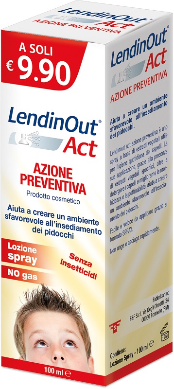 LENDINOUT ACT AZIONE PREVENTIVA SPRAY 100 ML - FarmaLucia