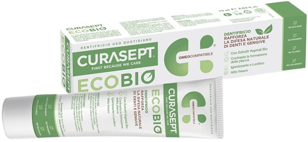 CURASEPT PHARMADENT ECOBIO DENTIFRICIO 75 ML - FarmaLucia