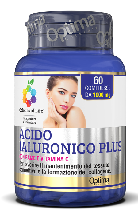 COLOURS OF LIFE ACIDO IALURONICO PLUS 60 COMPRESSE 1000 MG - FarmaLucia