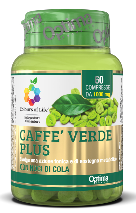 COLOURS OF LIFE CAFFE' VERDE PLUS 60 COMPRESSE 1000MG - FarmaLucia