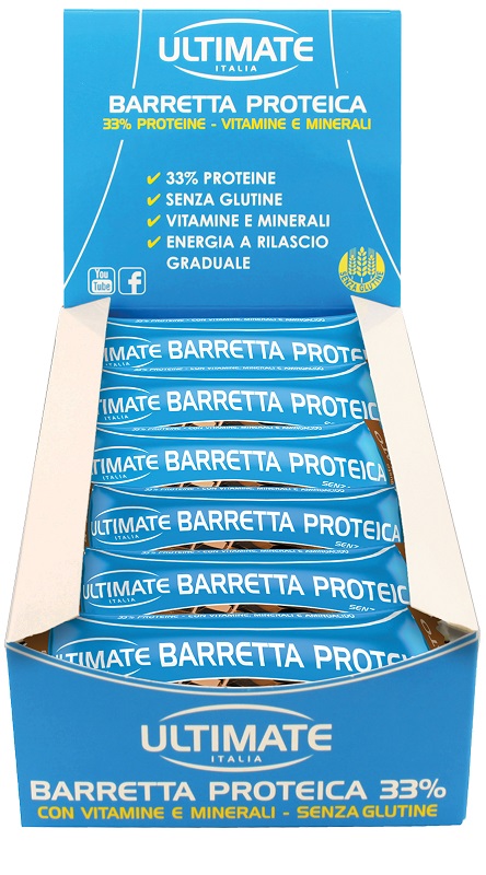 ULTIMATE BARRETTA PROTEICA CIOCCOLATO 24 PEZZI - FarmaLucia
