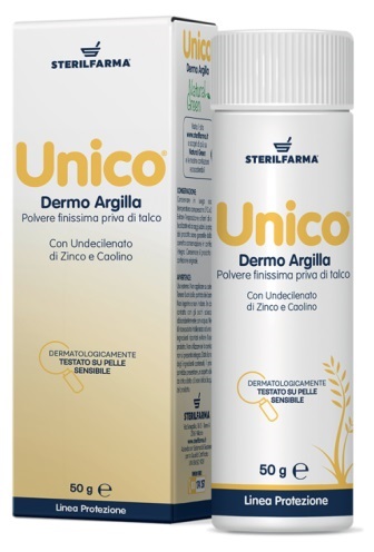 UNICO DERMO ARGILLA POLVERE SENZA TALCO 50 G - FarmaLucia