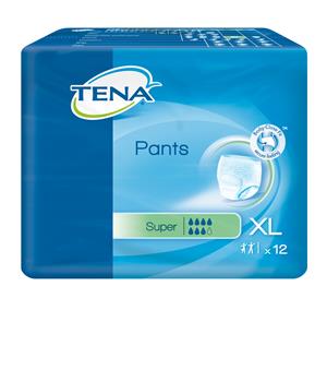 PANNOLONE PULL-UP TENA PANTS SUPER TAGLIA EXTRA LARGE 12 PEZZI - FarmaLucia