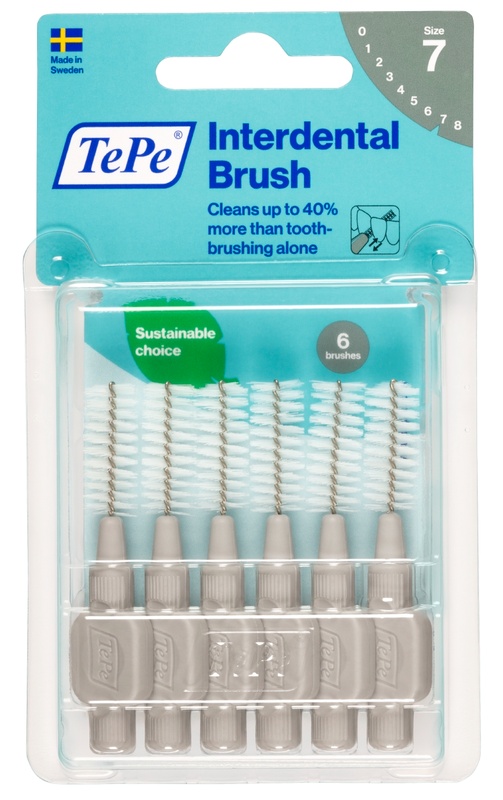 TEPE SCOVOLINO GRIGIO 1,3 MM 6 PEZZI - FarmaLucia