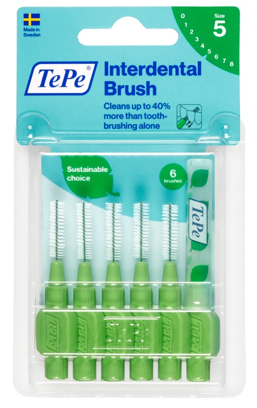 TEPE SCOVOLINO VERDE 0,8MM 6 PEZZI - FarmaLucia