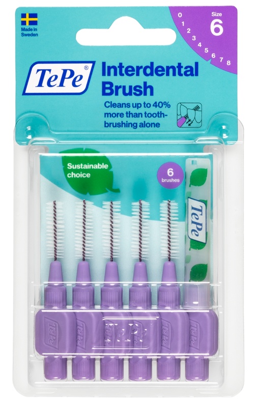 TEPE SCOVOLINO VIOLA 1,1MM 6 PEZZI - FarmaLucia