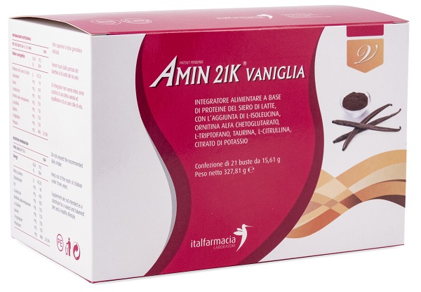 AMIN 21K VANIGLIA 327,81 G - FarmaLucia